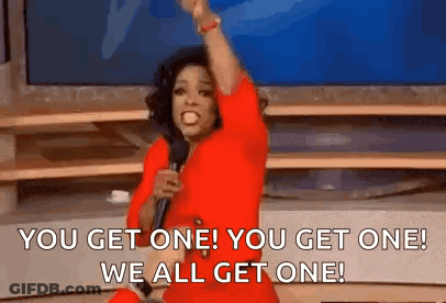 Woman In Red Dress Holding Microphone Screaming GIF