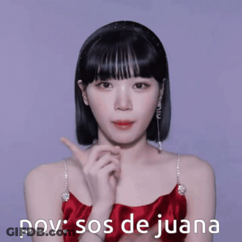 Woman In Red Dress POV Sos De Juana GIF