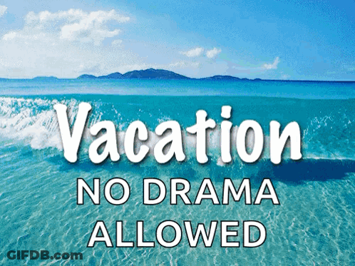 Woman In Red Dress Saying You Get A Vacation And You Get A Vacation GIF