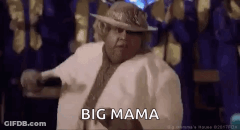 Woman In Red Dress With Balloons Not In Big Momma's House GIF