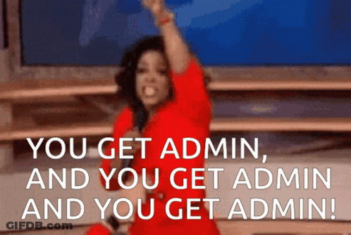 Woman In Red Dress You Get Admin And You Get Admin GIF
