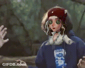 Woman In Red Hat High-Fiving Man In White Shirt GIF
