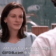 Woman In Red Jacket Says It's What Girls Do On SNL GIF
