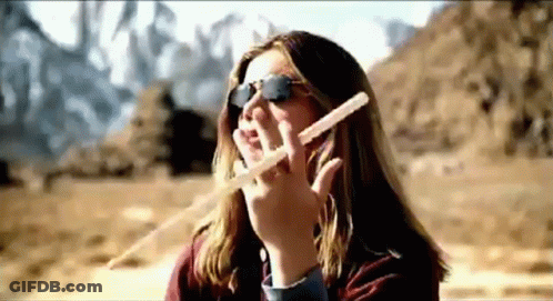 Woman In Red Jersey Kicking Soccer Ball GIF