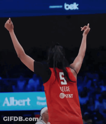 Woman In Red Jersey Saying Reese GIF