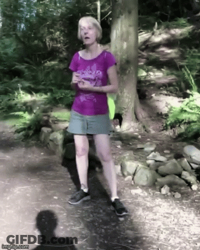 Woman In Red Robe Funny Face Don't You Know Who I Am GIF