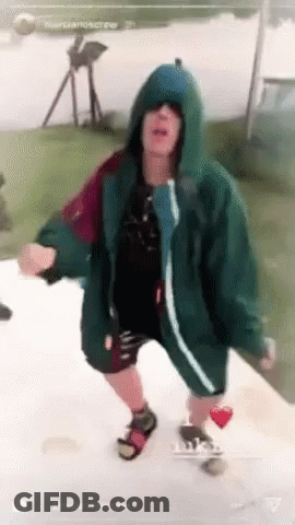 Woman In Red Saree Opens Door GIF