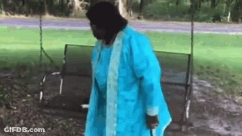 Woman In Red Sequined Dress GIF