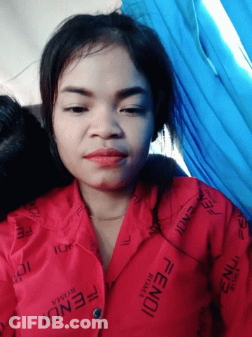 Woman In Red Shirt Saying Fendi Roma GIF
