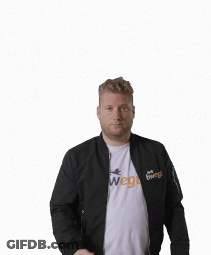 Woman In Red Shirt Saying Hog GIF
