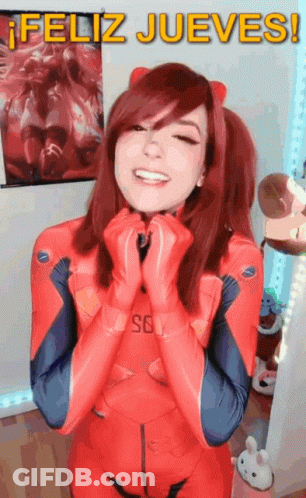 Woman In Red Suit Feliz Jueves GIF