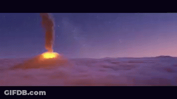 Woman In Red Suit Standing In Front Of This Week Wall GIF