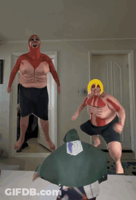 Woman In Red Tank Top Saying Chiefs GIF