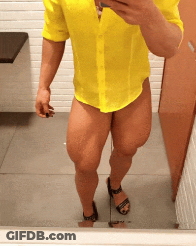 Woman In Red White And Blue Cape GIF