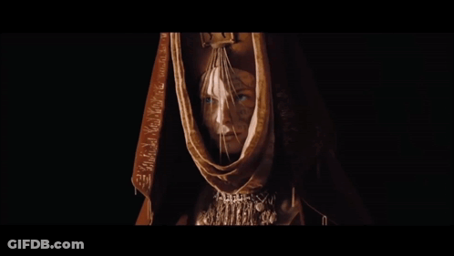 Woman In Scarf The Holy War Begins GIF