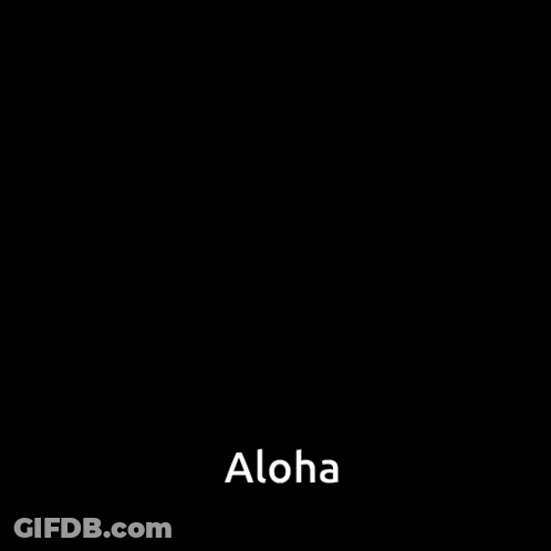 Woman In Scrub Top Saying Aloha GIF