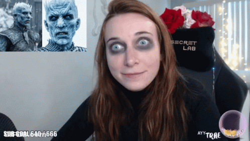 Woman In Secret Lab Chair With Sub Goal 640/666 GIF