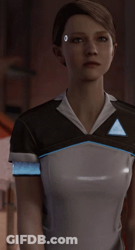 Woman In Shirt With AX400 GIF