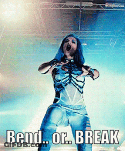 Woman In Skeleton Costume Dancing Bend Or Break GIF