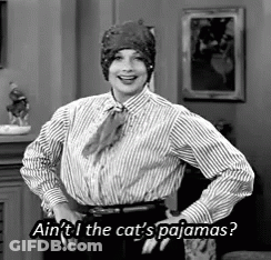 Woman In Striped Shirt And Hat GIF