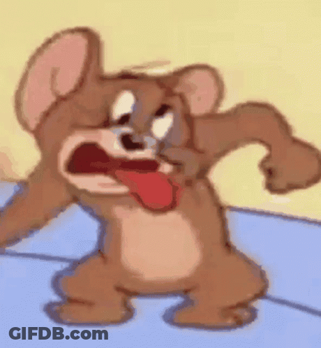 Woman In Striped Shirt Making Funny Face GIF
