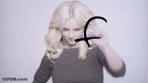 Woman In Striped Shirt Saying Flo GIF