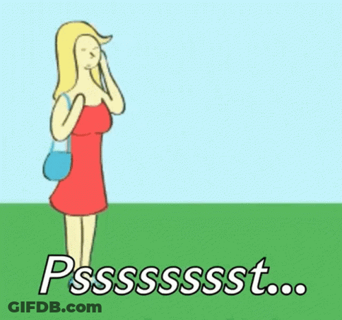 Woman In Striped Shirt Says Girl Please GIF