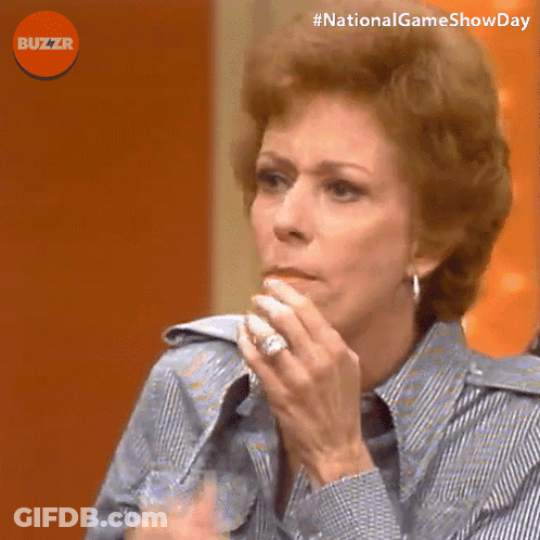Woman In Striped Shirt Wiping Mouth With Napkin Buzzr GIF