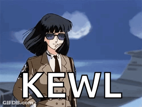 Woman In Suit And Tie Kewl GIF