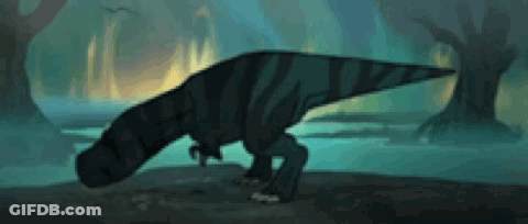 Woman In Suit And Tie Talking To Woman By Lamp GIF
