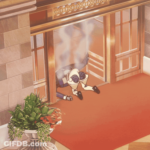 Woman In Suit Dancing In Room GIF