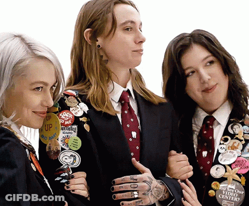 Woman In Suit With Idaho Badge GIF