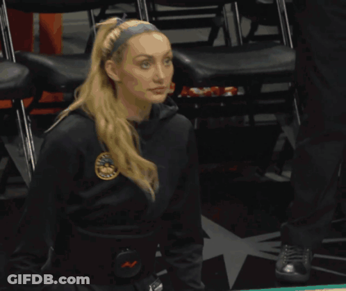 Woman In Sunglasses And Got League Pass Top GIF