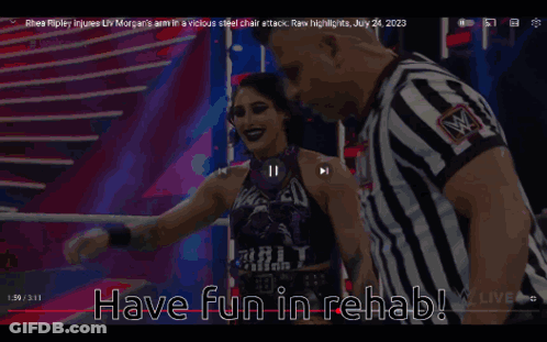 Woman In Sunglasses And Red Jacket Pointing Up Saying This 1 All Of This GIF