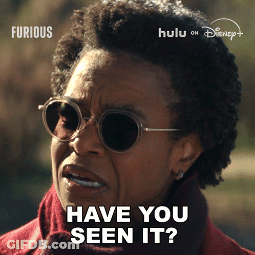 Woman In Sunglasses Asking If She Has Seen It GIF