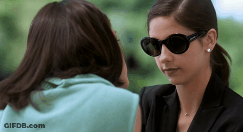 Woman In Sunglasses Hand On Forehead GIF