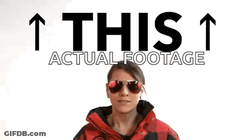 Woman In Sunglasses Saying This GIF