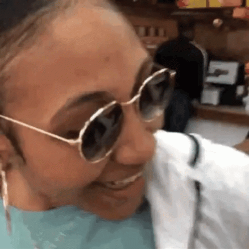 Woman In Sunglasses Well Excuse Me GIF