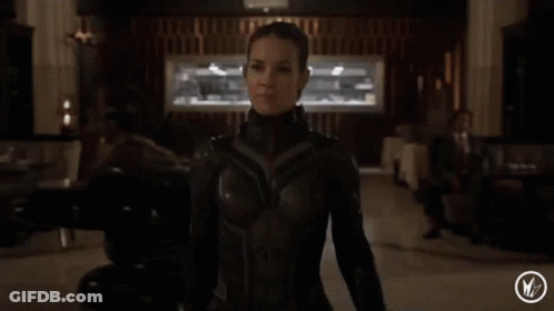 Woman In Superhero Costume GIF