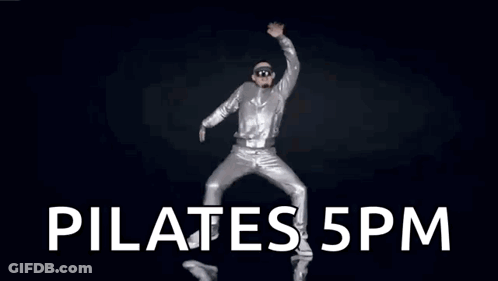 Woman In Swan Costume Dancing Pilates 5Pm GIF