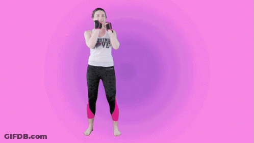 Woman In Tank Top Saying I Love You GIF