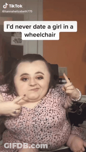 Woman In Wheelchair Thumbs Up GIF
