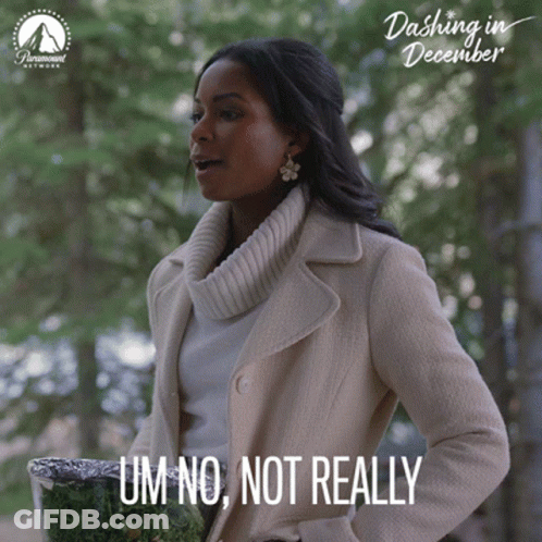 Woman In White Coat Saying Um No Not Really GIF