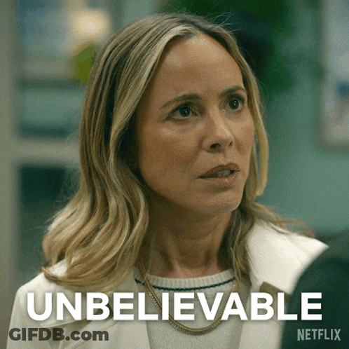 Woman In White Coat Saying Unbelievable GIF