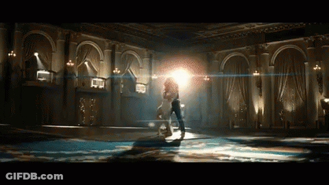 Woman In White Dress Dancing GIF