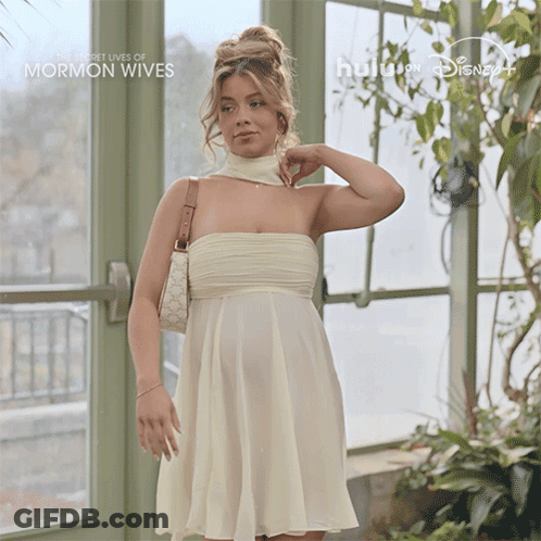Woman In White Dress The Secret Lives Of Mormon Wives GIF