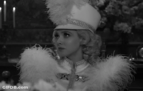 Woman In White Hat GIF