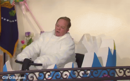 Woman In White Jacket Riding Roller Coaster GIF