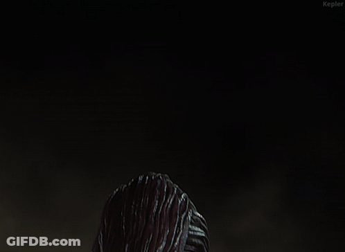 Woman In White Jacket With Sweep T-Shirt GIF