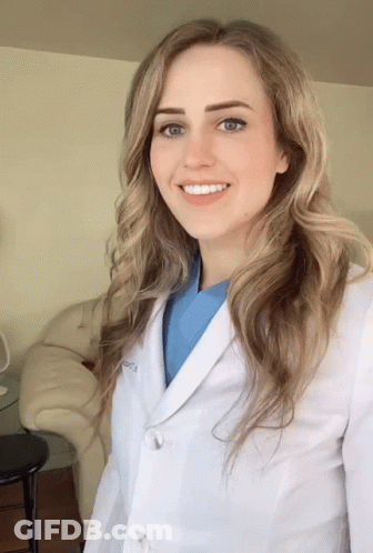 Woman In White Lab Coat Eliza GIF